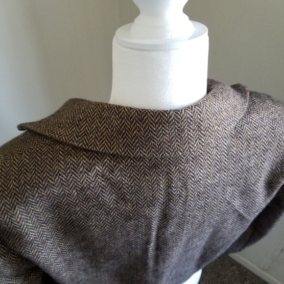 NWT Steve Madden Rupi Cropped Blazer, Brown, Medium - Picture 7 of 16